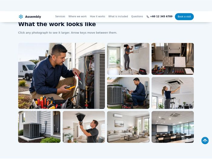 Assembly: Photo gallery, nine pictures